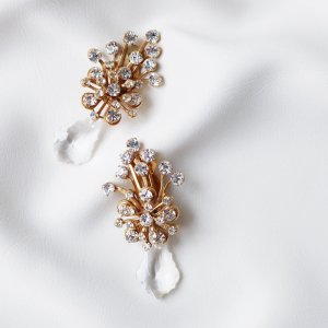 Antique crystal Earring 