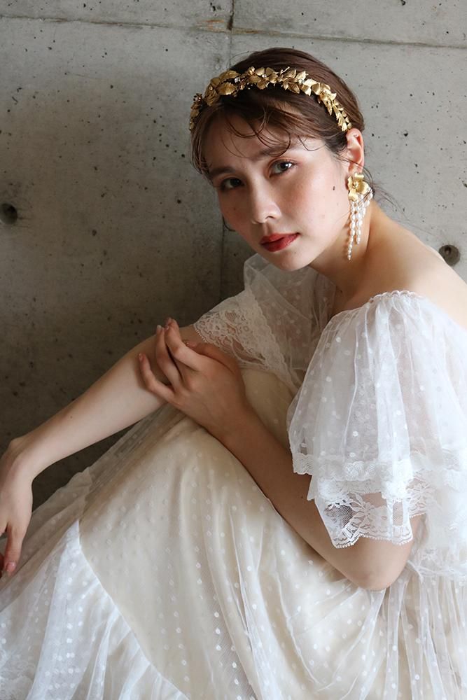 u.couture クラウン 前撮り ウェディング ヘッドアクセ - ヘアアクセサリー