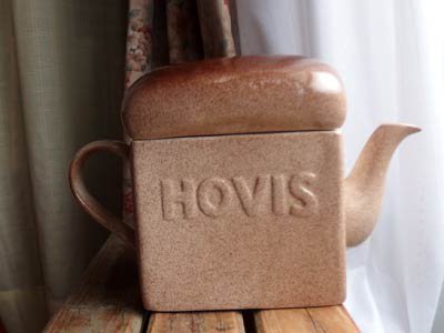 国内即発送 イギリスアンティーク HOVIS Hovisのマグ- パン型のポット