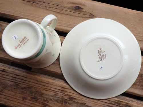 スージークーパー チロル　ポット スージークーパー チロル ポット(イエロー) イギリス製 ヴィンテージ