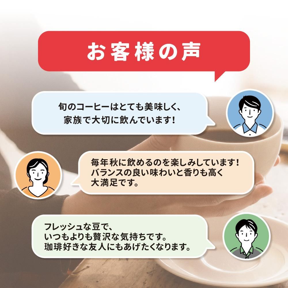 お客様の声 キャピタルブラジル自家農園 手摘み旬熟珈琲