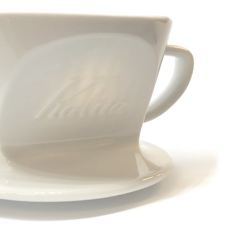 Kalita 波佐見焼 磁器製ドリッパー 1～2杯用 HA101ドリッパー - キャピタルコーヒー 公式ネットショップ