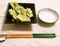 四角豆の天ぷら
