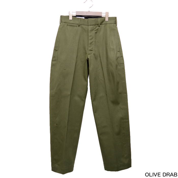 Riprap リップラップ SELVEDGE CHINO WIDE TROUSERS セルビッチチノ