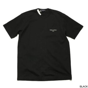 COMME des GARCONS HOMME コムデギャルソン オム 綿天竺 ロゴTシャツ HE-T009-051 HF-T009-051 HG-T009-051