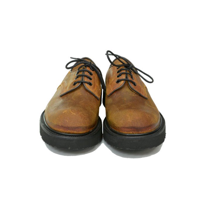 COMME des GARCONS HOMME ワックスベロア Trickers レザーシューズ HD