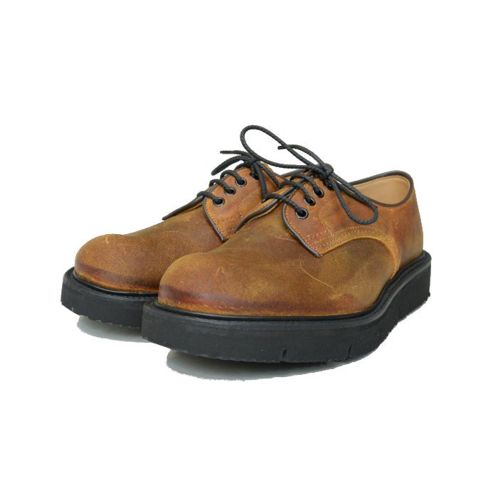 COMME des GARCONS HOMME ワックスベロア Trickers レザーシューズ HD ...