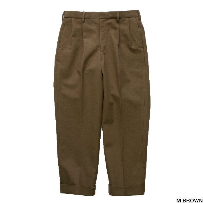 other - アーニーパロ Tuck Slacks パンツ スラックス タック M カーキ