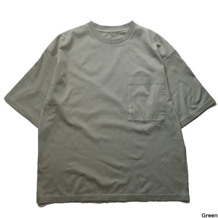 crepuscule(クレプスキュール) t-shirt 製品染天竺カットソー 2001-005