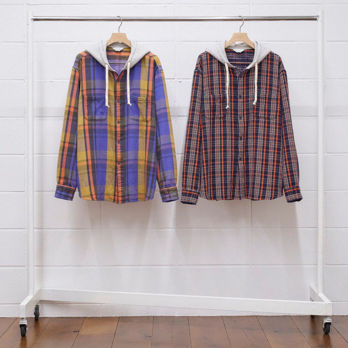 UNUSED アンユーズド flannel shirts. US1855 - Hender Scheme