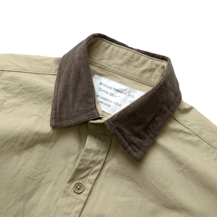 MOUNTAIN RESEARCH マウンテンリサーチ Game Shirt MTR3123 - Hender