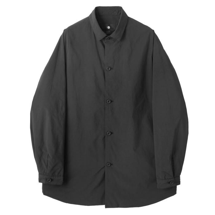 TEATORA テアトラ 日本製 CARTRIDGE SHIRT PLUS DP カートリッジシャツ tt-SHT-PLUS-DP 3 BLACK 中綿入りシャツジャケット DUAL POINT トップス【TEATORA】