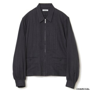 <img class='new_mark_img1' src='https://img.shop-pro.jp/img/new/icons16.gif' style='border:none;display:inline;margin:0px;padding:0px;width:auto;' />SALE MATSUFUJI マツフジ Flannel Check Pleats Jacket M213-0301