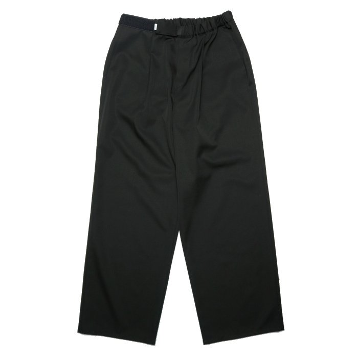 Graphpaper グラフペーパー Selvage Wool Wide Chef Pants GM213 