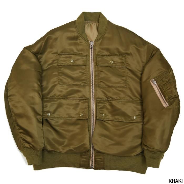 誠にありがとうございますN.Hoolywood 19AW Bomber Flight Jacket