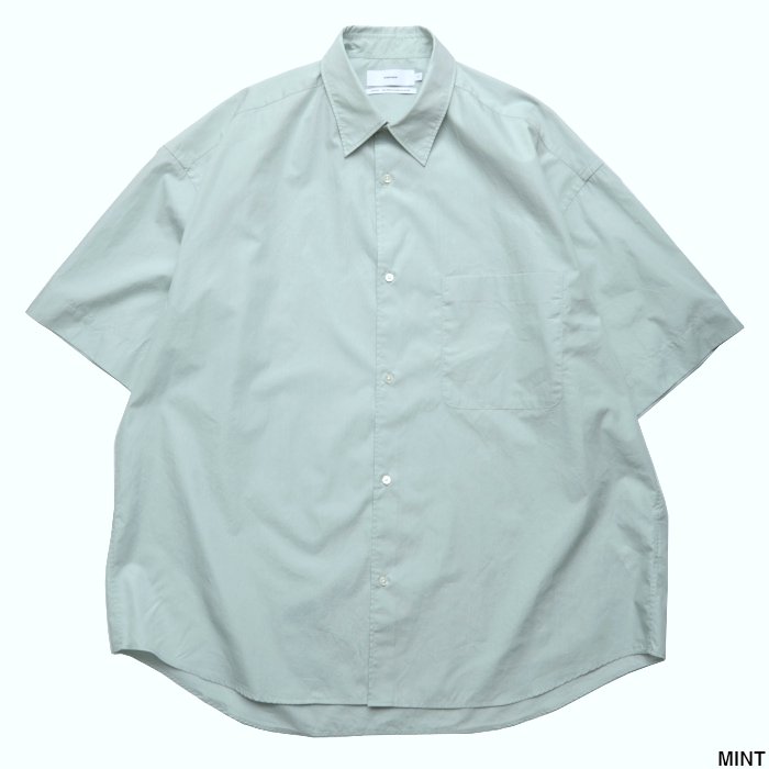 Graphpaper グラフペーパー Broad S/S Oversized Regular Collar Shirt GM221-50223 -  Hender Scheme,MOUNTAIN RESEARCH,N.HOOLYWOOD,TEATORA,UNUSEDなど正規取扱店舗通販サイト |  Auggie