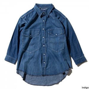<img class='new_mark_img1' src='https://img.shop-pro.jp/img/new/icons50.gif' style='border:none;display:inline;margin:0px;padding:0px;width:auto;' /> F/CE.®  Wrangler 127MW DENIM SHIRTS by F/CE. / ե  󥰥顼 127MW ǥ˥ॷ FSP02221U0001