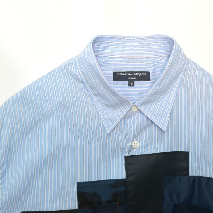 COMME des GARCONS HOMME コムデギャルソン オム 綿ストライプ