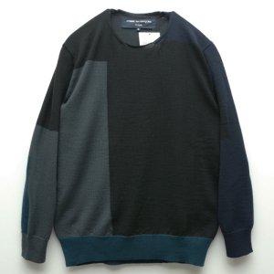 COMME des GARCONS HOMME 22aw ラムウール天竺ニット