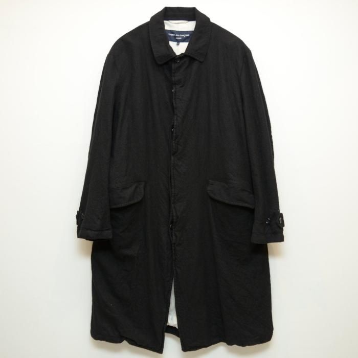 COMME des GARCONS HOMME コムデギャルソン オム ウールサージ 製品縮 ...