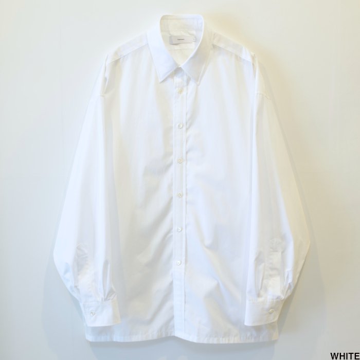 Graphpaper グラフペーパー High Count Broad Regular Collar Shirt