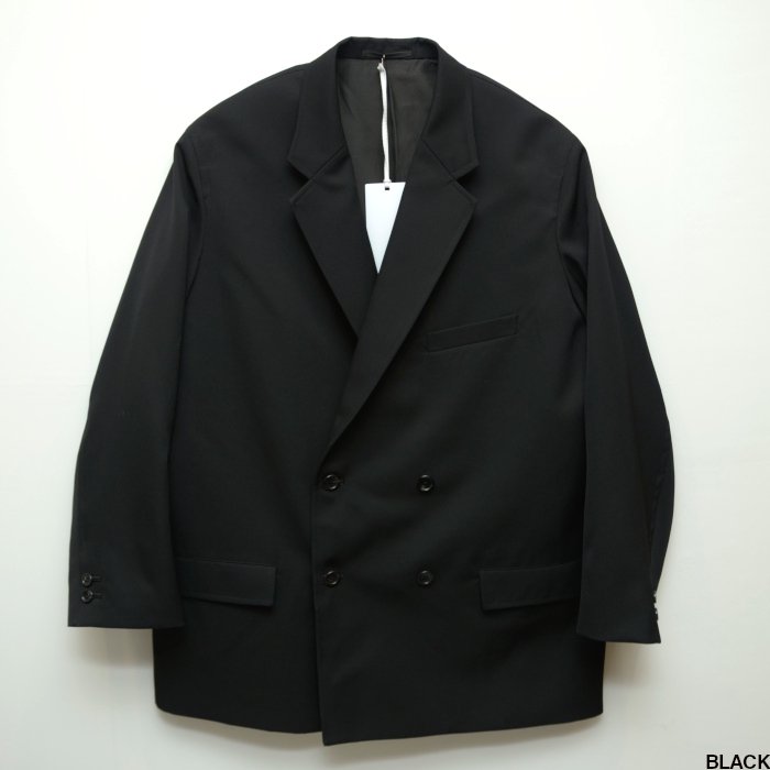 Graphpaper グラフペーパー Scale Off Wool Double Jacket GM223-20051B