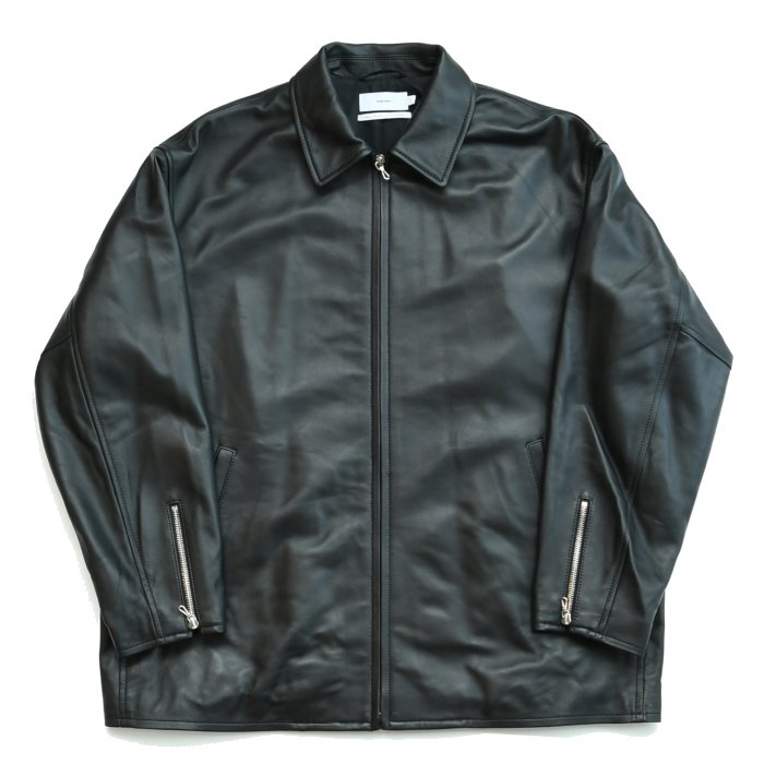 Graphpaper  SHEEP LEATHER RIDERS JACKETカラーブラック
