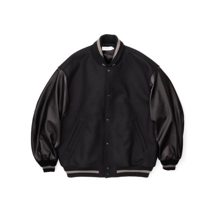 Graphpaper グラフペーパー Scale Off Melton Stadium Jacket GM223-30195B