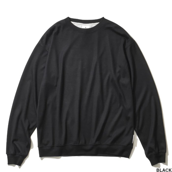 BAMBOO SHOOTS(バンブーシュート) MERINO WOOL 2PLY CREW NECK SHIRT