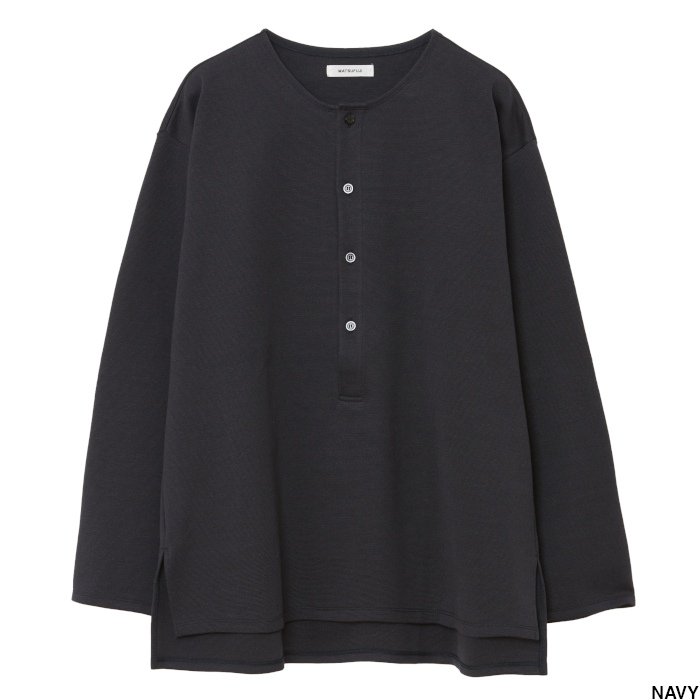 MATSUFUJI マツフジ Henry Neck Sweat Shirt 激安価格・送料无料 - www