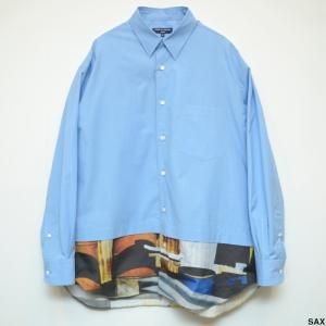 AD1998 コムデギャルソンオム 太畝 コーデュロイシャツ ブラック シャツ 消費税無し