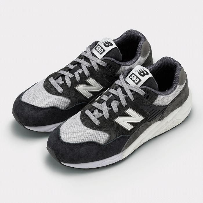 COMME des GARCONS HOMME コムデギャルソン オム × New Balance ピッグスウェード MT580 スニーカー  BLACK HK-K101-001