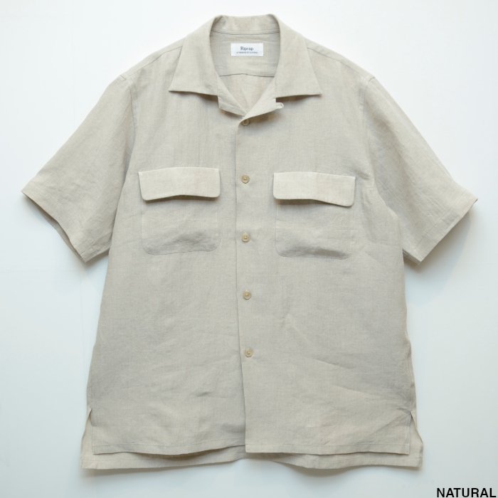 Riprap リップラップ SEMI OPEN COLLAR SHIRTS S/S RRS1504