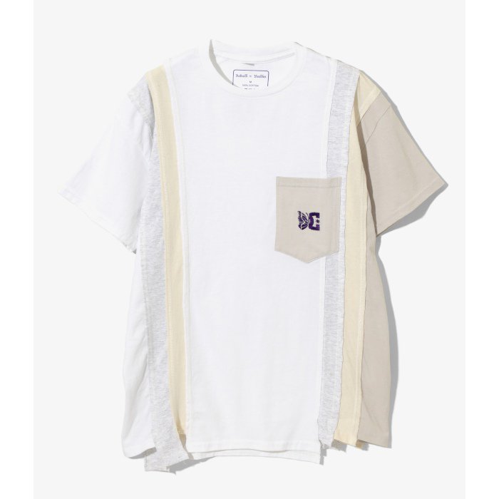NEEDLES ニードルズ x DC SHOES 7 Cuts S/S Tee - Solid / Fade MR612