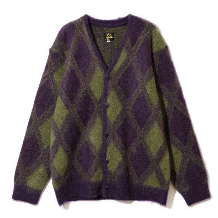 NEEDLES ニードルズ Mohair Cardigan - Argyle NS278