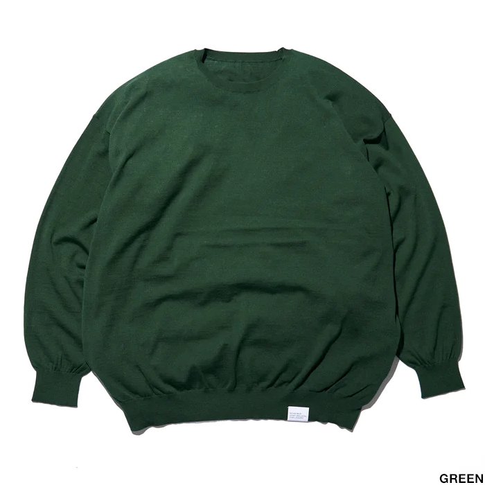 FreshService フレッシュサービス TECH HIGH GAUGE CREW NECK KNIT