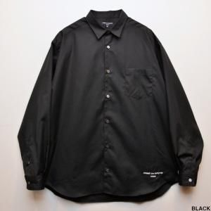 メンズCOMME des GARCONS HOMME / コムデギャルソンオム | 2005AW / AD2005 コットン ストライプ レギュラーカラー シャツ | L | ブルー/ホワイト | メンズ