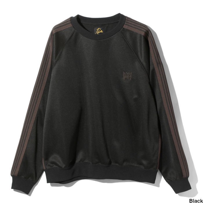 NEEDLES ニードルズ Track Crew Neck Shirt - Poly Smooth PU272