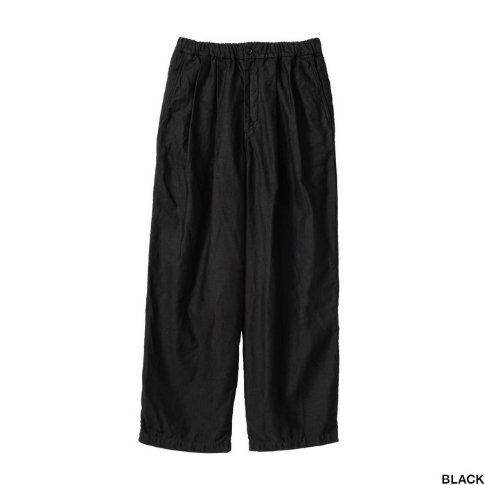 Graphpaper グラフペーパー Cotton Linen Moleskin Two Tuck Easy Pants GM241-40090
