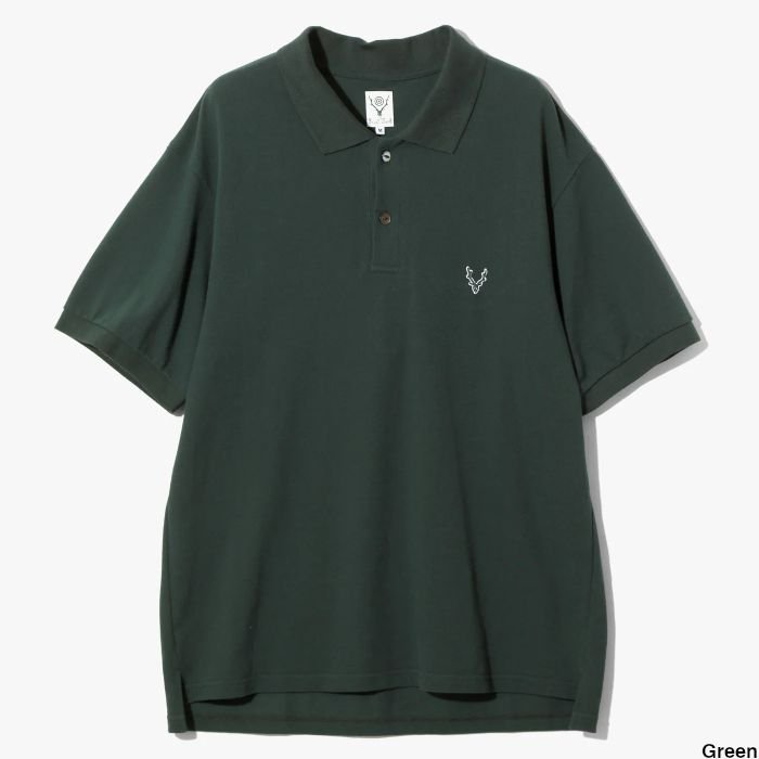 South2 West8 サウスツーウエストエイト S/S Polo Shirt - Cotton ...
