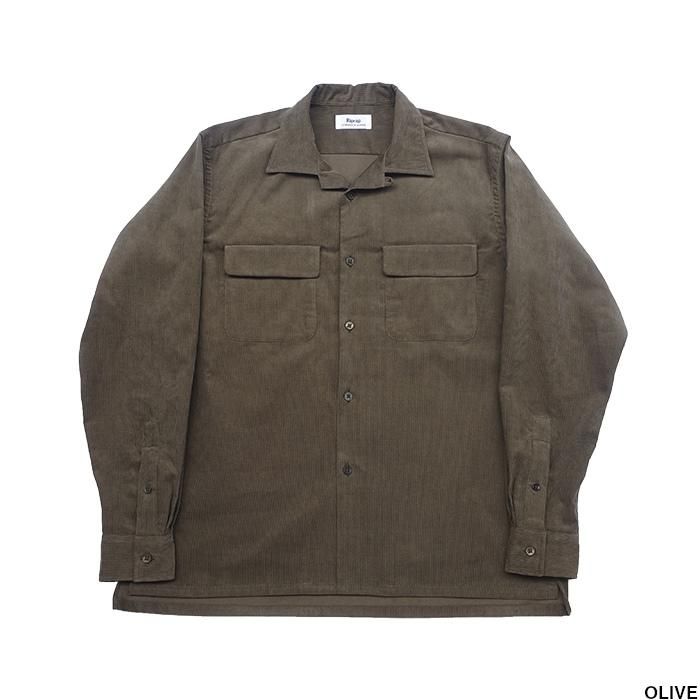 SEMIOPEN COLLAR SHIRTSセミオープンカラーシャツRiprap-