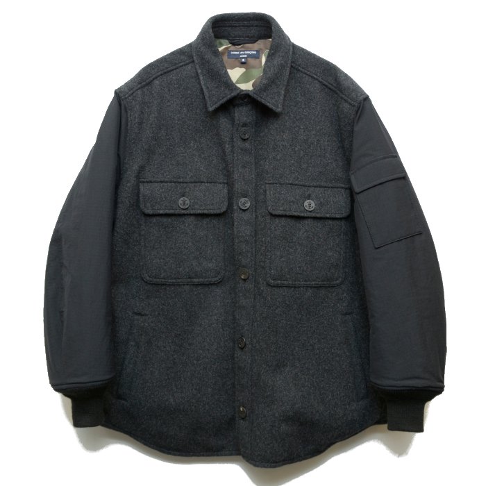 COMME des GARCONS HOMME コムデギャルソン オム ウールナイロン ...