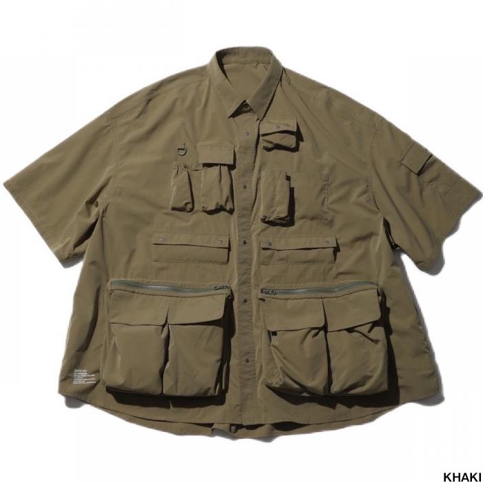 FreshService フレッシュサービス DRY TYPEWRITER TACTICAL POCKET S/S SHIRT FSC241 -50106B