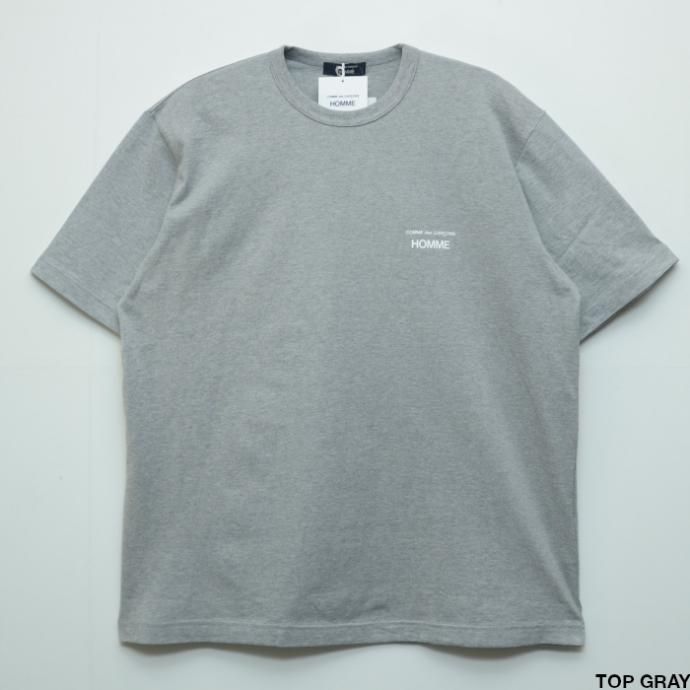 COMME des GARCONS HOMME 85年製 胸ロゴ天竺tシャツ COMME des GARCONS HOMME コムデギャルソン オム 綿天竺 ロゴT