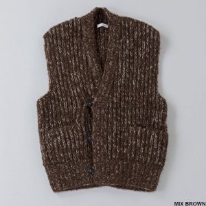 <img class='new_mark_img1' src='https://img.shop-pro.jp/img/new/icons50.gif' style='border:none;display:inline;margin:0px;padding:0px;width:auto;' />saby Х SURI ALPACA KNIT N-S CARDIGAN - Hand made in PERU - 24W-101301