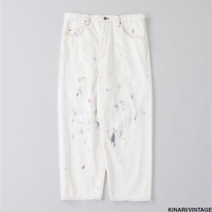 <img class='new_mark_img1' src='https://img.shop-pro.jp/img/new/icons50.gif' style='border:none;display:inline;margin:0px;padding:0px;width:auto;' />saby Х KAMATA DENIM TROUSER TYPE01 - Paint Vintage - - 12.5oz One Wash - 24B-031803