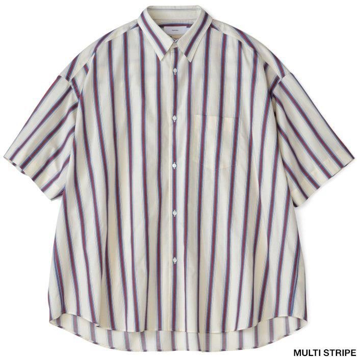 トップス graphpaper SIDOGRAS S/S OversizedRegular Graphpaper SIDOGRAS S/S Oversized Regular Collar Shirt 
