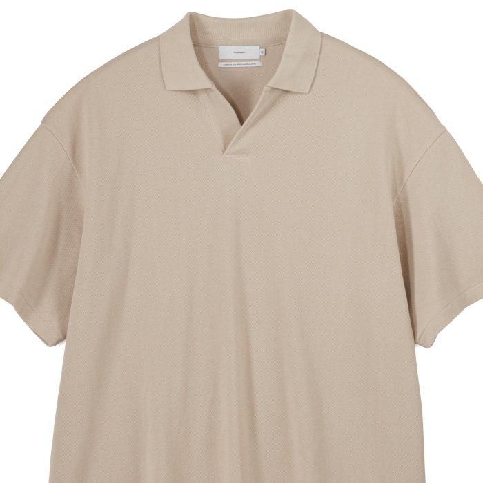 Graphpaper - グラフペーパー / COTTON PIQUE JERSEY S/S POLO