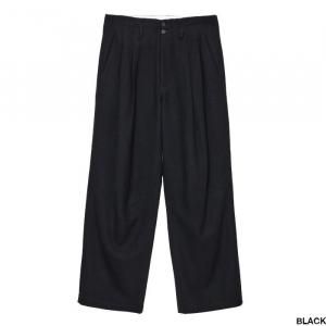 <img class='new_mark_img1' src='https://img.shop-pro.jp/img/new/icons50.gif' style='border:none;display:inline;margin:0px;padding:0px;width:auto;' />MATSUFUJI マツフジ Milling Wool Wide Trousers M253-0402