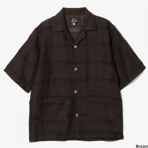 <img class='new_mark_img1' src='https://img.shop-pro.jp/img/new/icons1.gif' style='border:none;display:inline;margin:0px;padding:0px;width:auto;' />NEEDLES ˡɥ륺 Cabana Shirt - Plaid Jacquard QV120